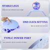 LET’S RESIN UV Light Pro,Longer 2,3,5M Time Setting UV Lamp with Larger Coverage Area and More Concentrated Lights,Portable & Foldable Resin Light for Resin Molds, Jewelry Making