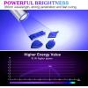 LET’S RESIN UV Light for Resin Curing, Portable Mini 365nm UV Flashlight Black Light, Faster Cure LED Waterproof UV Lamp Rechargeable for Resin Molds, Pet Urine, Dry Stains, Bed Bug(uv flashlight)