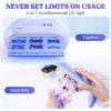 LET’S RESIN UV Light,Two-Sided Longer time Setting(2m,3m,5m) Resin Light with 36 LED Beads, Large Size UV Lamp for Resin Curing, Molds,DIY Craft Decor(Own Design Patent)(Blue)