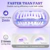 LET’S RESIN UV Light,Two-Sided Longer time Setting(2m,3m,5m) Resin Light with 36 LED Beads, Large Size UV Lamp for Resin Curing, Molds,DIY Craft Decor(Own Design Patent)(Purple)