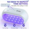 LET’S RESIN UV Light,Two-Sided Longer time Setting(2m,3m,5m) Resin Light with 36 LED Beads, Large Size UV Lamp for Resin Curing, Molds,DIY Craft Decor(Own Design Patent)(Grey Green)