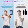 LET’S RESIN UV Resin, 2,000g 250ml 8Pcs Faster Cure Crystal Clear UV Resin Bulk,Low Shrinkage No Tacky UV Epoxy Resin Kit,Transparent High Gloss Resina UV for Jewelry Making,Craft Decor(500G)