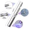 LET’S RESIN UV Resin Kit with Light, Bonding&Curing in Seconds, 30g UV Resin with Flashlight for Welding, Jewelry UV Glue Adhesive for Plastic Repair, Glass Light, Craft Decor