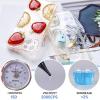 LET’S RESIN UV Resin Soft Type, 100g Elastic&Bendable Crystal Clear Ultraviolet Epoxy Resin, Low Shrinkage UV Resin Kit for Crafts, Jewelry Making, Decoration