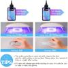 LET’S RESIN UV Resin Soft Type, 100g Elastic&Bendable Crystal Clear Ultraviolet Epoxy Resin, Low Shrinkage UV Resin Kit for Crafts, Jewelry Making, Decoration