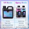 LET’S RESIN UV Resin, Upgraded 1,000g Crystal Clear UV Resin Hard, Low Odor Ultraviolet Epoxy Resin, UV Light Cure Solar Sunlight Activated Glue for Jewelry, Craft Decoration(1000G UV RESIN)