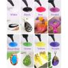 LET’S RESIN UV Resin,18 Dark Colored UV Resin, Odorless & Low Shrinkage UV Color Resin with Vibrant Colors, Black and White UV Resin Kit for Crafts, Jewelry Making, Colored Resin Casting and Coating
