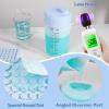 LET’S RESIN Upgraded Mini Auto Resin Mixer, Hands-Free Easy Clean Epoxy Mixer with 16fl.oz Silicone Mixing Cup, Stepless Speed Continuous Electric Epoxy Resin Mixer for Epoxy Resin, Molds, Soap Making(mini)
