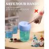 LET’S RESIN Upgraded Mini Auto Resin Mixer, Hands-Free Easy Clean Epoxy Mixer with 16fl.oz Silicone Mixing Cup, Stepless Speed Continuous Electric Epoxy Resin Mixer for Epoxy Resin, Molds, Soap Making(large)