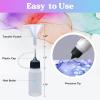 LET’S RESIN White Alcohol Ink for Epoxy Resin, Upgraded Sinker White Alcohol Ink 3.5oz/100ml, Alcohol-Based Ink, Resins Pigment for Resin Petri, Tumblers, Painting, Art