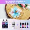 LET’S RESIN White Alcohol Ink for Epoxy Resin, Upgraded Sinker White Alcohol Ink 3.5oz/100ml, Alcohol-Based Ink, Resins Pigment for Resin Petri, Tumblers, Painting, Art