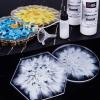 LET’S RESIN White Alcohol Ink for Resin, Alcohol Ink,2 Bottles Each 3.5oz,Adjustable Alcohol-Based Ink,White Pigment for EpoxyResin,Resin Petri,Tumblers, Resina Art