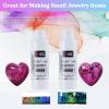 LET’S RESIN White Alcohol Ink for Resin, Alcohol Ink,2 Bottles Each 3.5oz,Adjustable Alcohol-Based Ink,White Pigment for EpoxyResin,Resin Petri,Tumblers, Resina Art