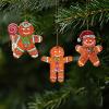 LET’S Resin 18 Cavities Christmas Resin Molds, 6 Gingerbread Pattern Christmas Ornament Resin Molds Silicone, Glossy Silicone Molds for Resina Art, Tree Decorations,Holiday Gifts,Keychain