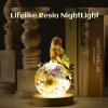 LET’S Resin Crystal Ball Resin Molds, Crystal Orb Decorative Statue Silicone Molds with Mushroom Stand and Bird Figurine,3D Sphere Epoxy Resin Molds for DIY Tabletop Decor, Housewarming Gifts(Crystal Ball Molds)
