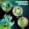 LET’S Resin Dinosaur Resin Molds Silicone,Large Dragon Figurine Epoxy Resin Molds,Lifelike Tyrannosaurus Rex and Triceratops Animal Silicone Molds for Resina Art, Gifts, Home Decor