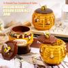 LET’S Resin Honey Jar Silicone Mold With Lid and Bee, Large Honeycomb Shape Container for Epoxy Resin Casting, Candle Holder, Party Favors, Christmas Gifts