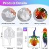 Let’s Resin Large Axolotl Resin Molds Silicone, 3D Detailed Animal Silicone Molds, Flexible Effortless Demoldable Epoxy Resin Molds, Thickened Deep Epoxy Molds for Art Crafts, Gift, and Home Decor