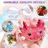 Let’s Resin Large Axolotl Resin Molds Silicone, 3D Detailed Animal Silicone Molds, Flexible Effortless Demoldable Epoxy Resin Molds, Thickened Deep Epoxy Molds for Art Crafts, Gift, and Home Decor