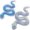 LET’S RESIN 2Pcs Snake Resin Molds, Flexible 3D Snake Silicone Molds(Large & Small), Effortless Demolding Animal Epoxy Molds for DIY Art, Home Decor, Serpent Lovers Gifts(Snake)