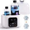 LET’S RESIN Auto Resin Preheater, Accurate Temp Control Resin Warmer, with LCD Display, Timer, Reduce Bubble and Thins Viscosity, for 8,16,32oz Epoxy Résin, UV Résin, Silicone Rubber