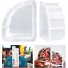 LET’S RESIN Bookends Resin Molds, 1 Pair Geode Book Organize Moulds Silicone Large, Crystal Epoxy Resin Molds for Books, Desktop Organizer, Office Home Decoration, Gift(Bookend Mold)