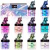 LET’S RESIN Chameleon Mica Powder, 10 * 5g Color Shift Mica Powder for Epoxy Resin/Tumbler, Saturated Color Shifting Chrome Pigment Powders for Painting,Slime,Nails
