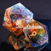 LET’S RESIN Dice Resin Molds Silicone, DND Dice Epoxy Resin Molds with 7 Standard Polyhedral Stereoscopic Dice Cavities, Silicone Molds for Epoxy Resin, DIY Dices Making, Table Board Game(Dice Box Mold)