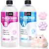 LET’S RESIN Liquid Silicone for Squishy Maker, 140oz Super Soft Flex Rubber for Taba Squishy, Molding Cat’s Paw, DIY Decompression Gift(60oz)