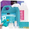 LET’S RESIN Super Elastic Silicone Mold Making Kit 10A,70.5oz Jade Green Mold Making Liquid Silicone Rubber, Ideal for Casting Resin Molds/Silicon Molds/Candle Molds/Silicon Inlay (2KG)(medium)