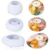 LET’S RESIN Tealight Candle Holder Resin Molds Silicone,3Pcs Tea Light Candle Holder Molds for Resin,Plaster,Cement Concrete,Epoxy Moulds for DIY Home Décor,Great for Beginners