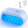 LET’S RESIN UV Light,Two-Sided Longer time Setting(2m,3m,5m) Resin Light with 36 LED Beads, Large Size UV Lamp for Resin Curing, Molds,DIY Craft Decor(Own Design Patent)(Blue)