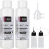 LET’S RESIN White Alcohol Ink for Resin, Alcohol Ink,2 Bottles Each 3.5oz,Adjustable Alcohol-Based Ink,White Pigment for EpoxyResin,Resin Petri,Tumblers, Resina Art