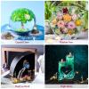 LET’S RESIN 80oz Crystal Clear Epoxy Resin Kit,Bubbles Free Casting Resin Supplies for Beginner,Molds,Jewelry,Resin and Hardener with 6 Mica Powders,Large Silicone Cup
