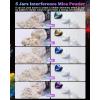 LET’S RESIN 60 Colors Mica Powder,Natural Pearlescent Pigment Powder for Epoxy Resin/UV Resin for Candle Making, Color Pigment Dye, Painting, Bath Bombs, Art Crafts(60 colors)