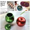 LET’S RESIN Chrome Powder,10 Colors Metallic Mirror Effect Chrome Powder for Nail, Holographic Pigment for Epoxy Resin, Slime, Crafting, Tumbler, Oil Painting(10 colors)