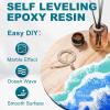 LET’S RESIN Epoxy Resin Kit,1 Gallon Bubble Free & Crystal Clear Epoxy Resin for Casting, DIY, Art, Molds,Jewelry（Including 0.5 Gallon Resin + 0.5 Gallon Hardener）(Large)