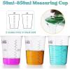 LET’S RESIN Epoxy Mixing Cups Kit,200Pcs, Plastic, 30ml Disposable Measuring Cups,50 Wooden Stirring Sticks for Paint Mixing, Jewelry Making(1000ML)