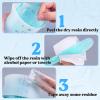LET’S RESIN Silicone Measuring Cups, 450ml Accurate 2 Scales & 100ml Durable Measuring Cups, Epoxy Mixing Cup,Silicone Stirring Sticks, Easy Clean Resin Supplies for Resin Molds, Glitter Tumbler(450ml)