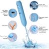 LET’S RESIN Upgraded Resin Mixer Electric, Double Mixing Effect & Speed Control Handheld Epoxy Mixer with Minimizing Bubbles, Rechargeable Resin Supplies for Resin,Liquid Silicone, Molds, Soap Making(resin mixer)