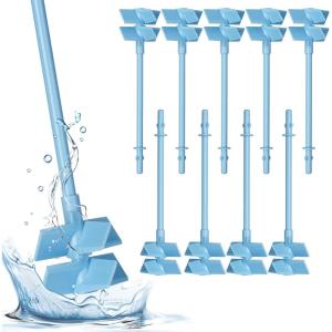 LET’S RESIN Upgraded Resin Mixer Electric, Double Mixing Effect & Speed Control Handheld Epoxy Mixer with Minimizing Bubbles, Rechargeable Resin Supplies for Resin,Liquid Silicone, Molds, Soap Making(resin mixer paddles)