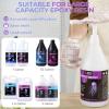 Bundle Set of LET’S RESIN 140oz Silicone Mold Making Kit and 30CC Gallon Pump Dispenser,