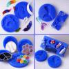 LET’S RESIN Silicone Mold Making Kit 30A,160oz/10Lbs Durable Mold Making Silicone Rubber, Fast Cure Platinum Cured Silicon, Self-Degassing Molding Silicon, Ideal for DIY Resin Molds(Small)