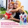 LET’S RESIN 2pcs Angel Figurines Resin Molds, Angel Silicone Molds for Preserved Flowers, DIY Resin Art, Gift for Woman-Retirement/Mother’s Day(2 Middle)