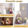 LET’S RESIN 2pcs Angel Figurines Resin Molds, Angel Silicone Molds for Preserved Flowers, DIY Resin Art, Gift for Woman-Retirement/Mother’s Day(Big)