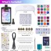 Bundle Set of LET’S RESIN UV Resin Kit with Light and 300g Low Viscosity UV Resin