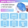 Bundle 18Pcs Coaster Molds and Cutting Board Resin Molds