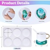 Bundle 6 Cavity Coaster Mold and Cutting Board Resin Mold