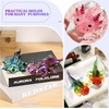 Bundle Crescent Moon Resin Mold and Axolotl Resin Mold