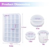 LET’S RESIN Silicone Kit With Rolling Tray Mold, Ashtray Jar With Lid and 18 Pcs Coaster Molds